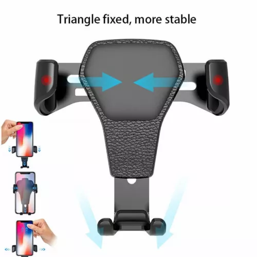 Universal Gravity Car Holder Mount Air Vent Stand Cradle For Mobile Cell Phone - Picture 4 of 15