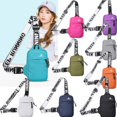 Men Women Chest Bag Outdoor Travel Sport Shoulder Sling Backpack Cross Body Bag