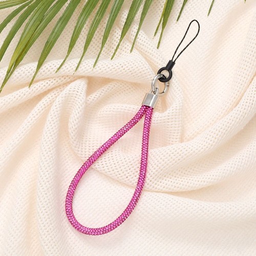 Bright Rhinestone Phone Lanyard Bling Bling Hanging Cord Phone Accessories - Photo 7 sur 14