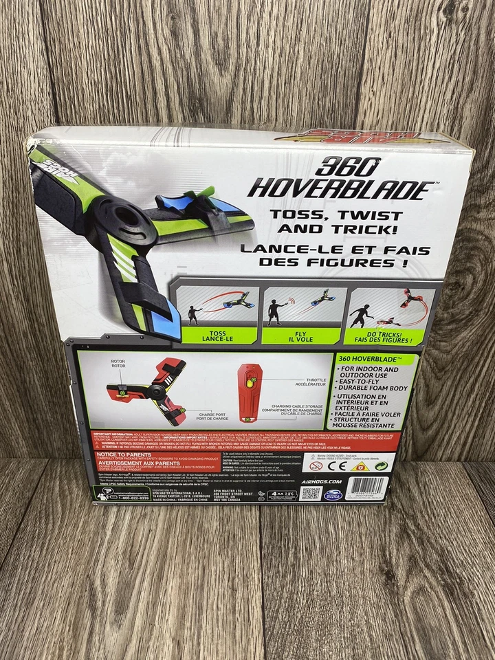 Air Hogs 360 Hoverblade Remote Control Boomerang 8" Red - Image 2 of 2