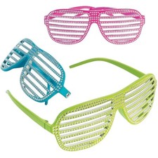 Bling Shutter Shading Glasses 1PC