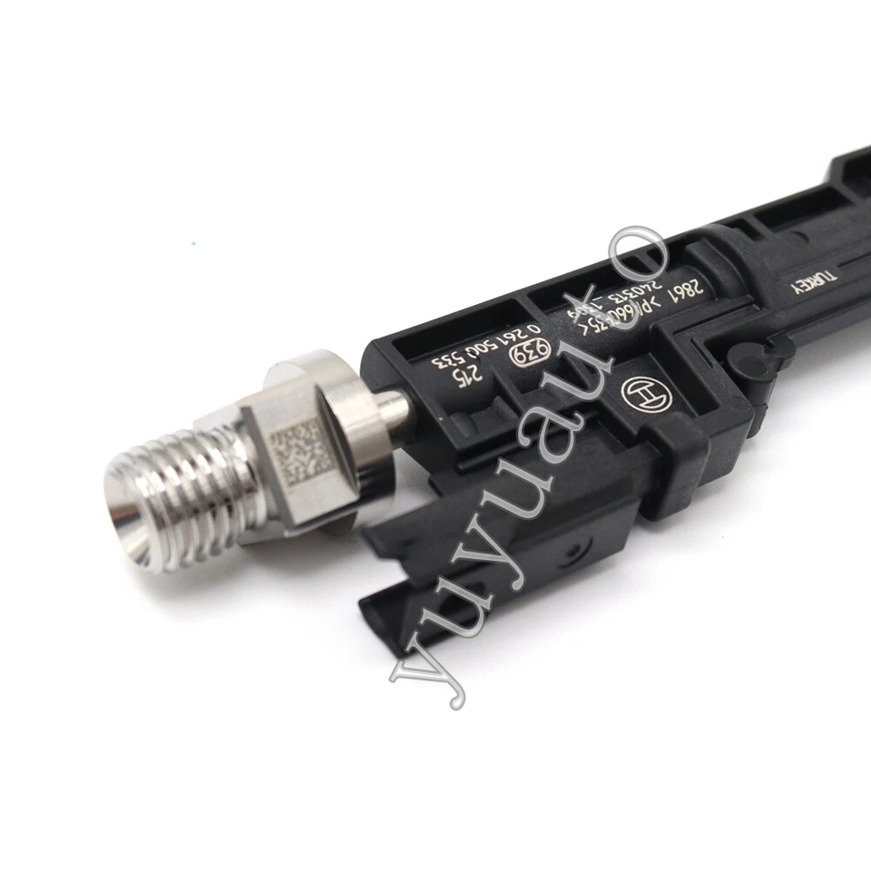 4x Inyectores de combustible originales Bosch 0261500533 OEM para BMW 535i F10 F30 13647639994 Foto 4 de 4