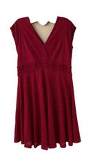 Womens Dress Size 16 Lane Bryant Little Red Dress Party Business Casual Cocktail