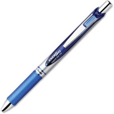 Pentel EnerGel Deluxe RTX Gel Ink Pens, 0.7 Metal Tip, Blue Ink, 3pk