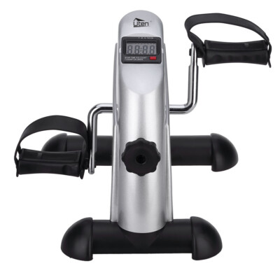 Uten Mini Exercise Bike Stationary Arm Leg Foot Pedal Exerciser Under Desk