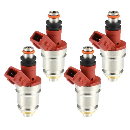 4PCS Fuel Injectors 16600-86G00 Fits for 1990-1994 Nissan D21 Pickup 2.4L - Foto 2 di 7