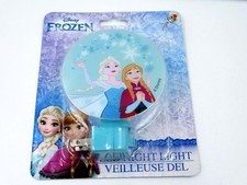 Disneys Frozen Princess Elsa  Anna Led Night Light Hallway Kids Bedroom New Fun
