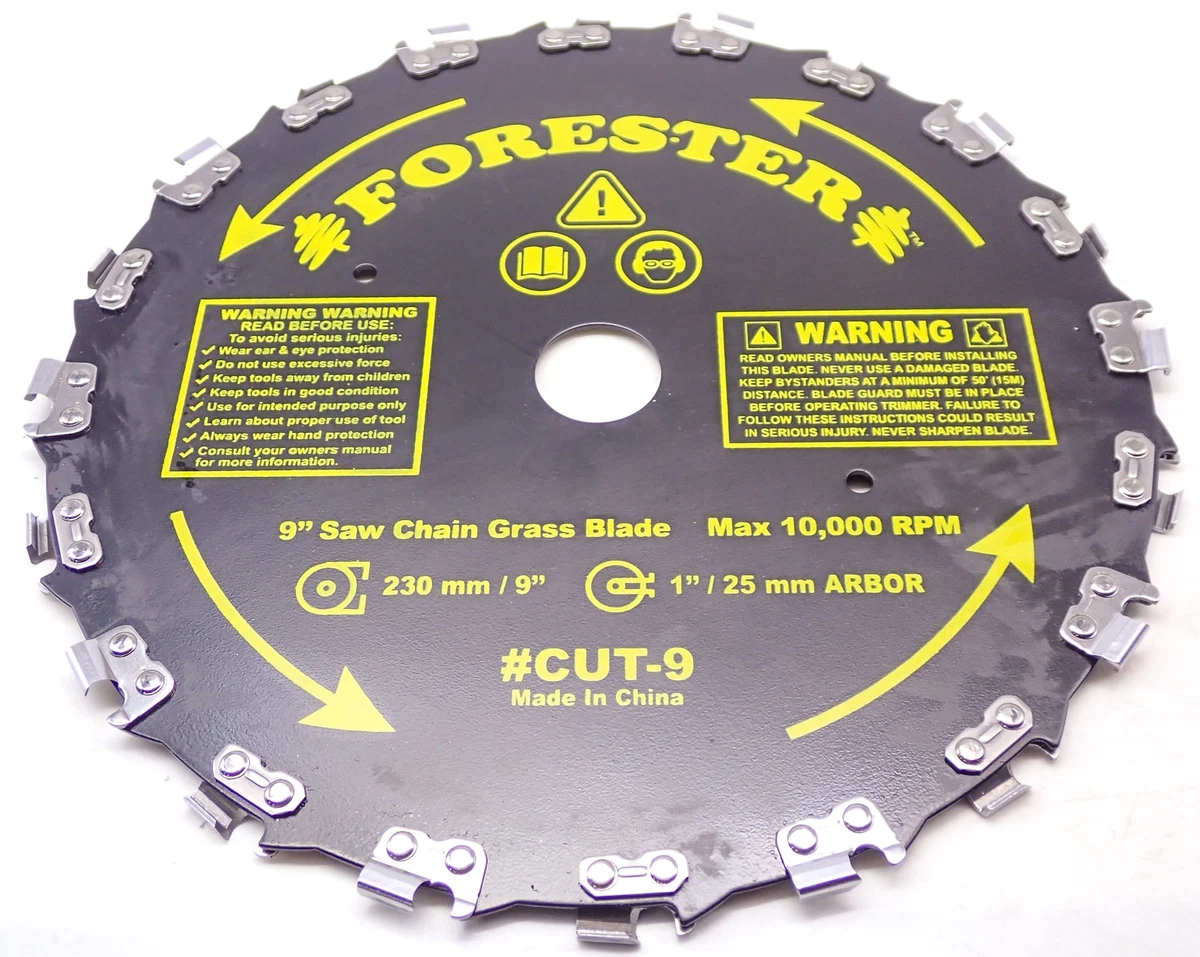 FORESTER CHAINSAW BRUSHCUTTER 9
