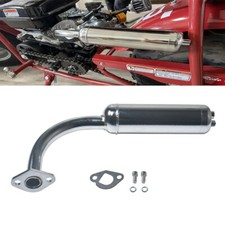 Mini Bike Exhaust Pipe Header Muffler for Predator 212cc GX200 Coleman CT200U