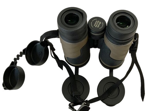 Burris Binoculars Droptine 8x42mm Case, Neck Strap, Lens Cover & Cleaning Cloth - Picture 4 of 8