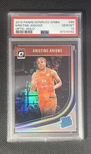 2019 Donruss WNBA Kristine Anigwe Rookie Optic Holo PSA 10 GEM
