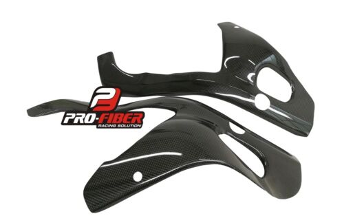 2005-2006 CARBON FRAME COVERS PROTECTORS GUARDS HONDA CBR600RR CBR 600 RR 05-06 - Picture 3 of 5