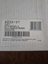 K-6056-ST KOHLER Clarity Bottom Basin Rack Left Stainless Steel