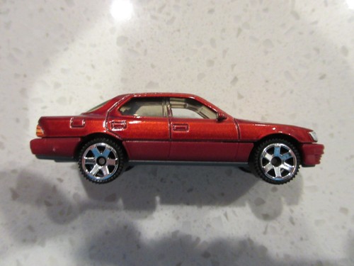 2020 Matchbox 1994 Lexus LS400 RED Diecast Toy Car - Picture 4 of 5