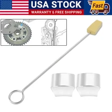 Cam Phaser Lock Out Repair Kit + Timing Chain Wedge Tool Set For Ford 5.4L 4.6L