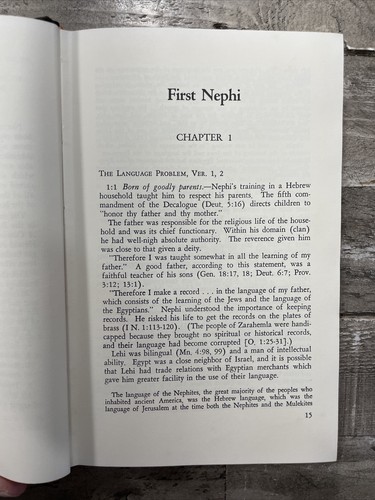 1964 Vintage Religious Book "A Commentary on the Book of Mormon" - Picture 9 of 12