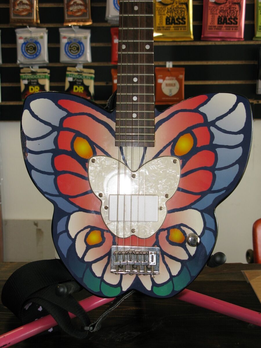 Daisy Rock Debutante Butterfly Guitar, Some Flaws But Daisy Rock Debutante Butterfly Guitar, Some Flaws But
