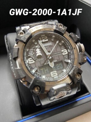 Casio G-Shock Mudmaster GWG-2000-1A1ER Funk Solar Triple Sensor