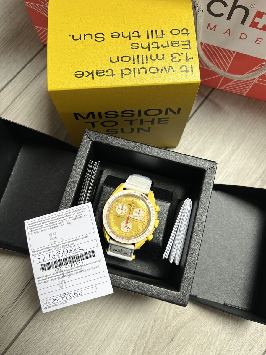 Omega x Swatch Mission To The Sun | eBay Omega x Swatch Mission To The Sun | eBay