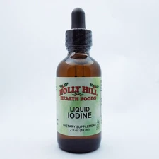 Holly Hill Health Foods, Liquid Iodine, 2 Ounce
