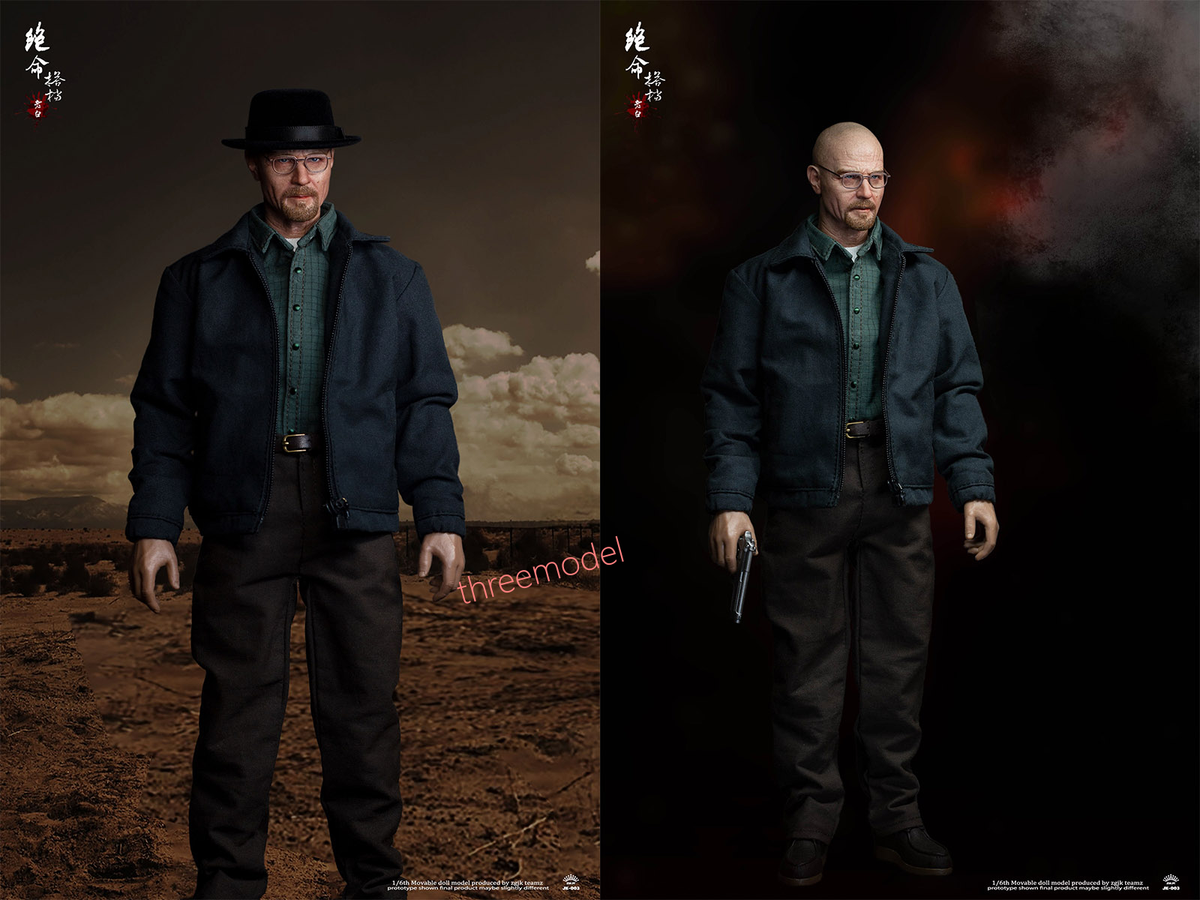 ZGJKTOYS JK-003 1/6 Breaking Bads the White Heisenberg Action