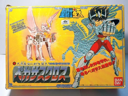 1987 Vintage Figure Saint Seiya New Pegasus Cloth Bandai Retro Rare Popy JPN#324