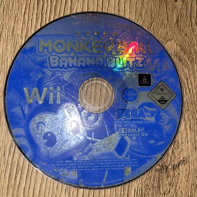 Super Monkey Ball Banana Blitz - Nintendo Wii nur Disc