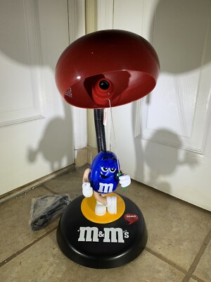 Lampe de bureau parlante vintage bleue M&M’s ... - eBay