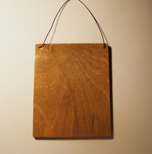 KÄTZCHEN SPIELT MIT EINEM GARNKNÄUEL BEMALTES HOLZSCHILD MIT AUFHÄNGER - Bild 3 von 3