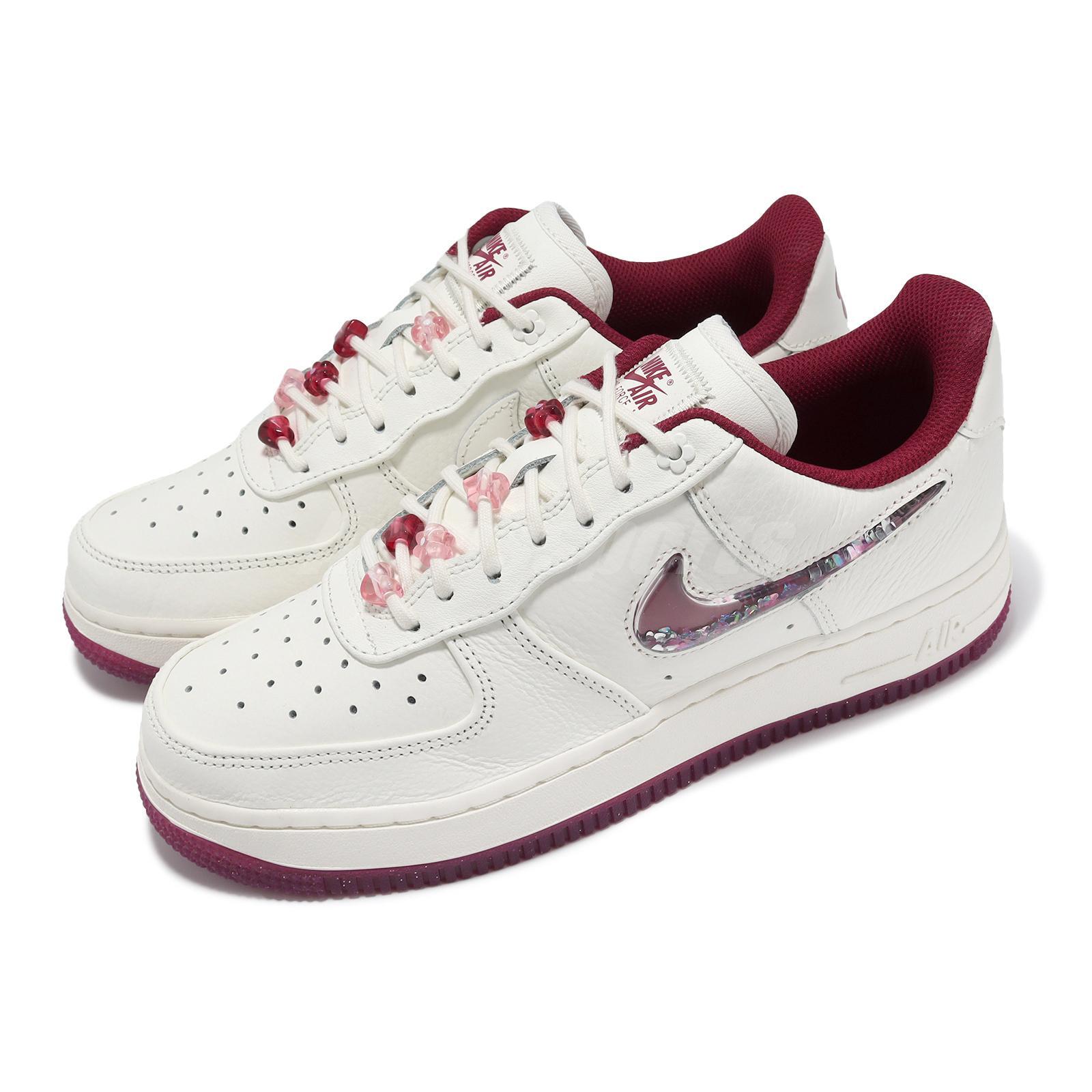 Женская повседневная обувь Nike Wmns Air Force 1 07 SE PRM AF1 ко Дню Святого Валентина FZ5068-161