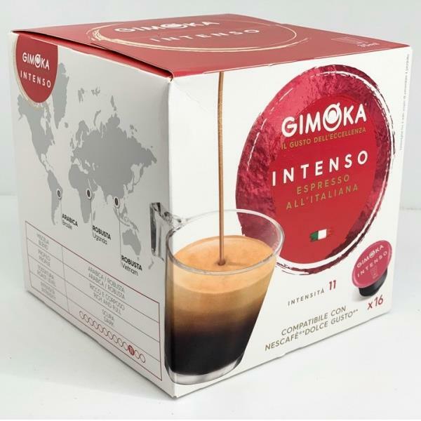 Gimoka Compatibili Dolce Gusto Intenso Autoprotette - conf. 96 Capsule