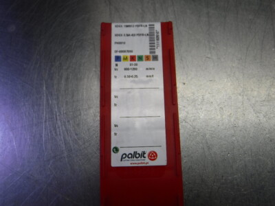 Palbit/ToolMex Carbide Inserts QTY10 XDGX 3.5(4.4)3 PDFR-LN PH0910 (LOC2352)
