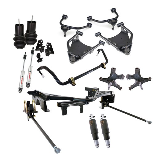 Ridetech Air Suspension Kit,19881998 C1500 Pickup,3 link,Control Arms