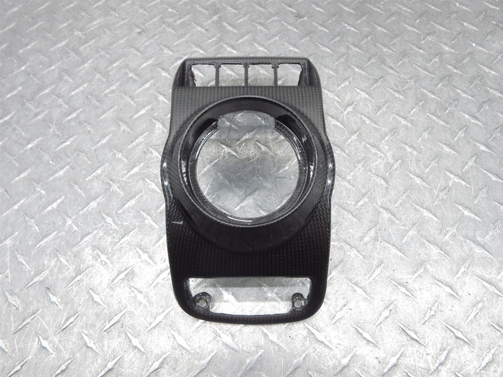 2008 Ferrari F430 Spider Carbon LH Left Side Lateral Vent Panel Dash Bezel Trim