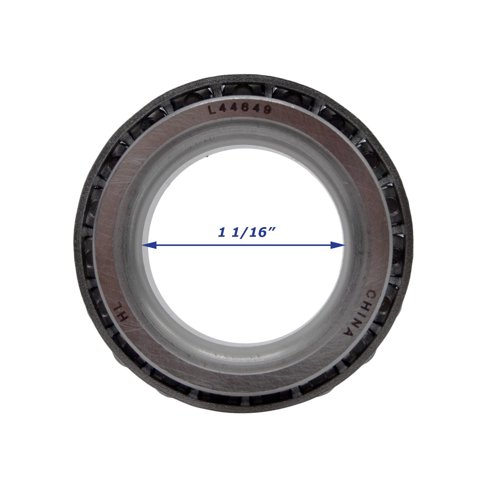 (2) Boat Trailer Hub Replacement Wheel Bearing Kit 44649 1 1/16 x 1 1/