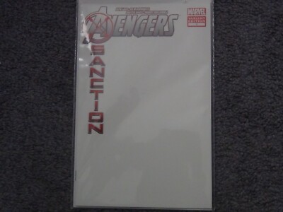 AVENGERS XSANCTION #1 Sketch Variant Marvel 2012 