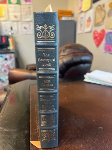 Easton Press THE GRAVEYARD BOOK Neil Gaiman SIGNED