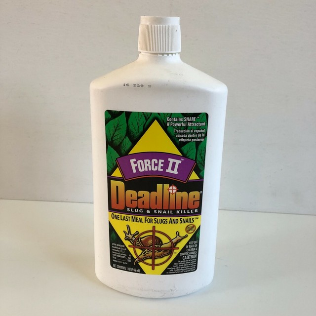 K336d Meta Force II Deadline Slug Snail Killer 32oz Bottle Snare Lure for sale online eBay