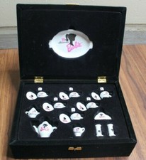 1994 Chilton 35th Anniversary Barbie Miniature Nostalgic China Tea Set