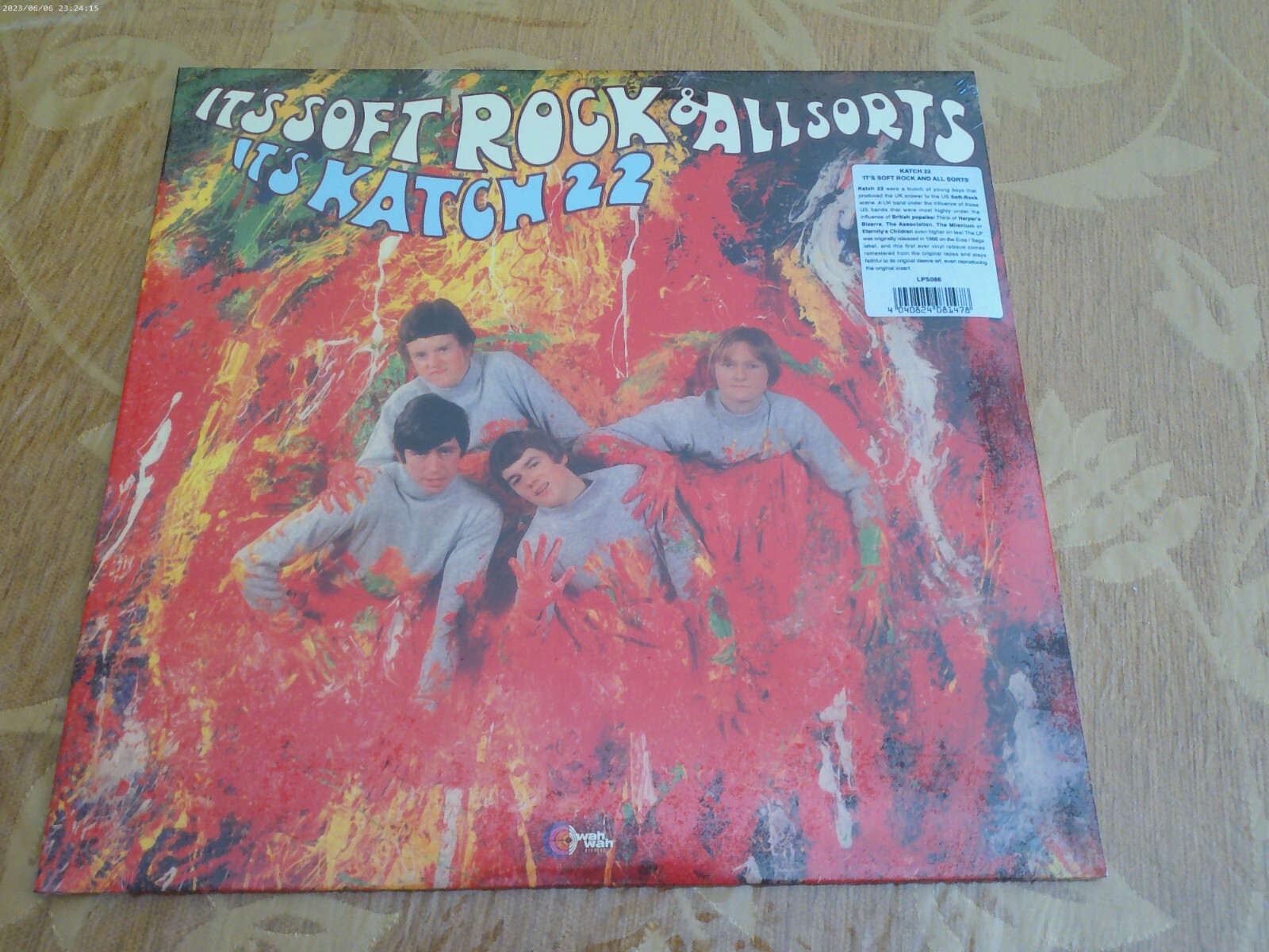 Katch 22 ‎– It's Soft Rock & All Sorts LP 2013 Spain M/M new sealed