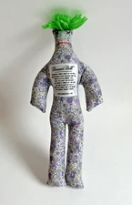 Dammit Doll 12” Plush Stuffed Stress Reliever Purple Floral Adult Toy Gag Gift