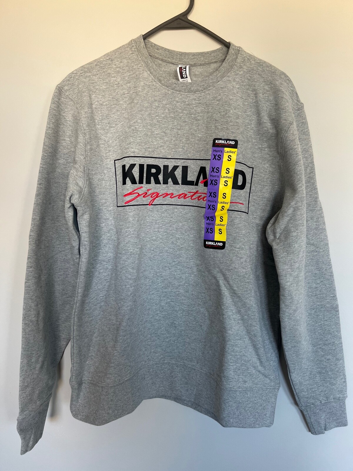 Costco Kirkland Signature Logo Crewneck 