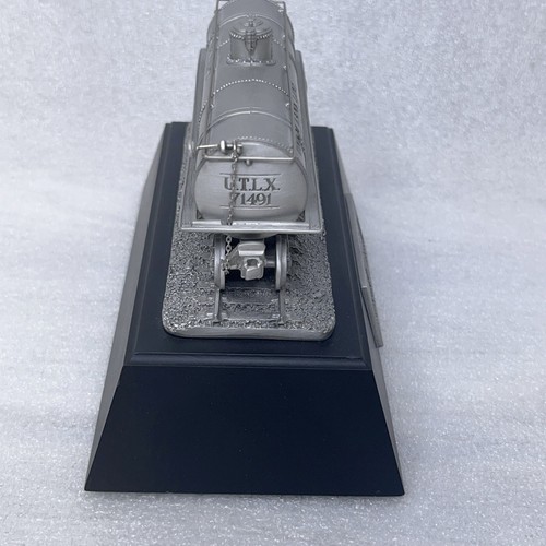 Union Tank Car Company Pewter Promo Display 100 Year Anniversary Since 1891 6.5" - Picture 4 of 12