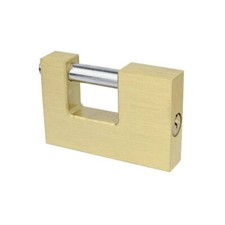 Image of Brüder Mannesmann M41360 Padlock 60 mm Keyed-Alike Gold EU Cylinder