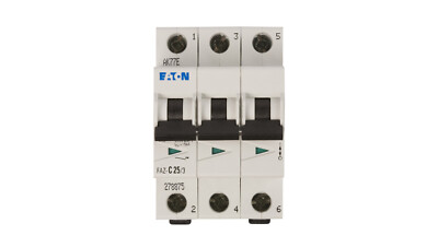 EATON Leitungsschutzschalter 3P C 25A 15kA AC FAZ C25/3 278875