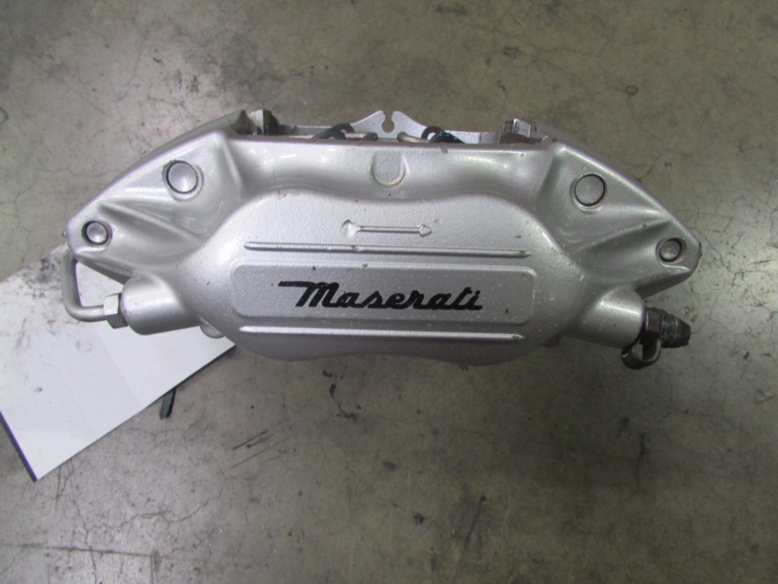 Maserati Coupe, Spyder, RH Right Rear Silver Brake Caliper, Used, P/N 387201124