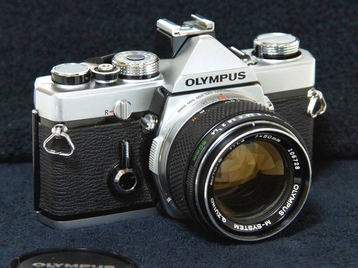 ★希少 OLYMPUS M-1 +★ M-SYSTEM  50mm N MINT++] Olympus M-1 SLR Film Camera + M System G.Zuiko