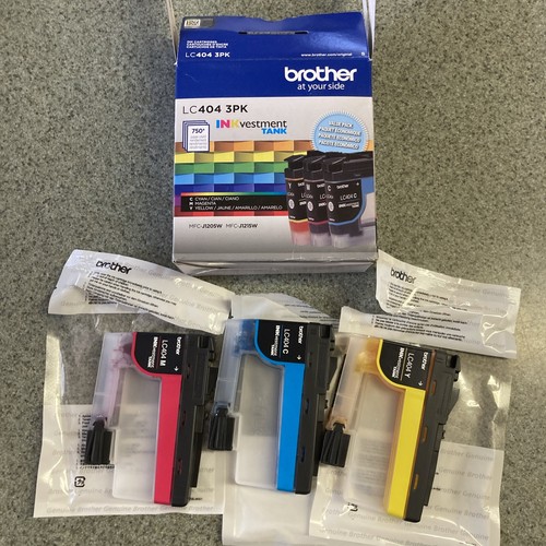 Brother - LC4043PKS 3-Pack INKvestment Tank Ink Cartridges - Cyan/Magenta/Yellow - 第 1/4 張圖片