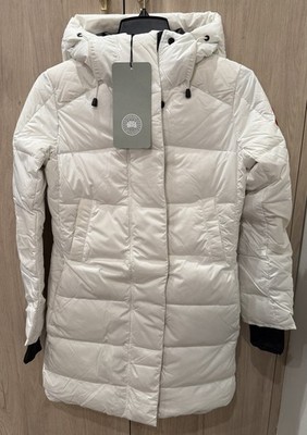 NWTs Canada Goose Women s Down Packable Alliston Coat. Northstar White. XS