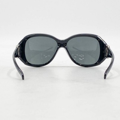 CHANEL 6032 Camellia Sunglasses Black Women | eBay